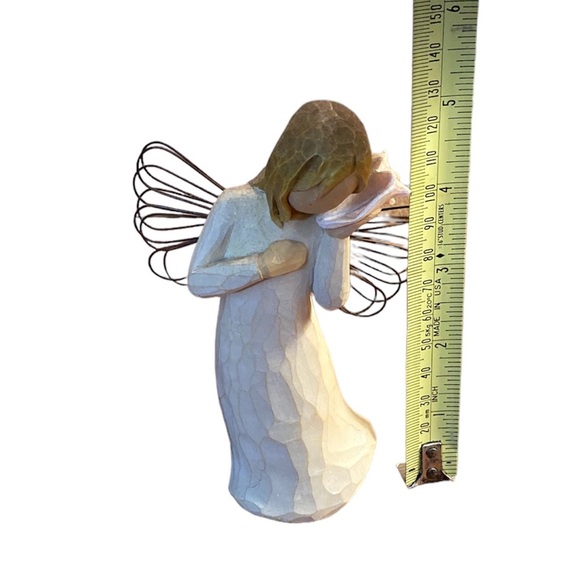 Willow Tree figurine Angel with conch shell “Thinking of You” by Susan Lordi - Picture 6 of 8